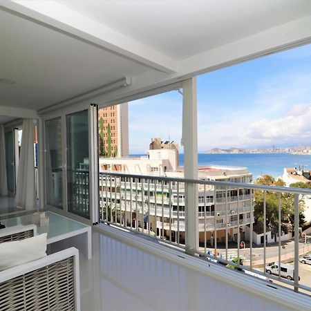 Апартаменты Halcon Deluxe 5-A Бенидорм Экстерьер фото